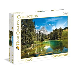 Clementoni (31680) - "Der blaue See" - 1500 Teile Puzzle
