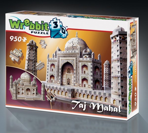 Wrebbit (W3D-2001) - "Taj Mahal" - 950 Teile Puzzle