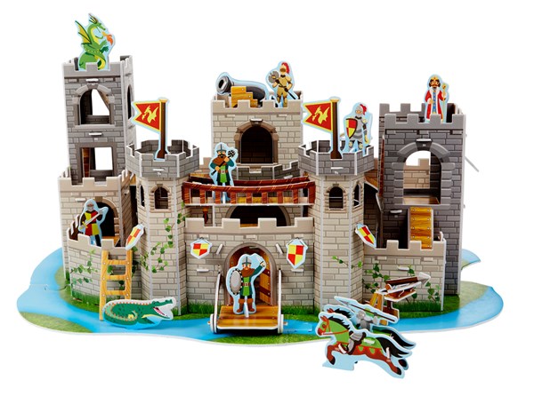 Melissa and Doug (9046) - "Medieval Castle" - 100 Teile Puzzle