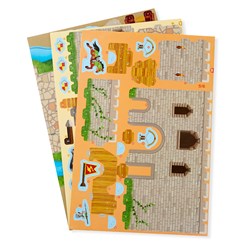 Melissa and Doug (9046) - "Medieval Castle" - 100 Teile Puzzle