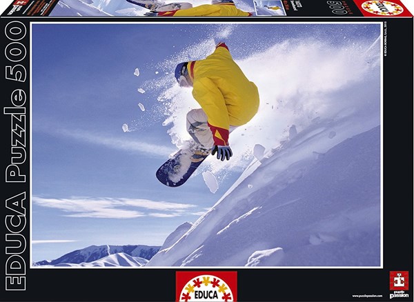 Educa (16273) - "Snowboard" - 500 Teile Puzzle