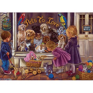 Anatolian (3186) - Tricia Reilly-Matthews: "Tierliebe" - 1000 Teile Puzzle