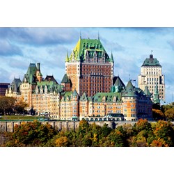 Educa (17107) - "Château Frontenac in Quebec" - 1000 Teile Puzzle