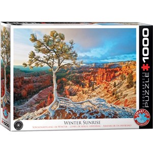 Eurographics (6000-0692) - "Sonnenaufgang im Winter" - 1000 Teile Puzzle