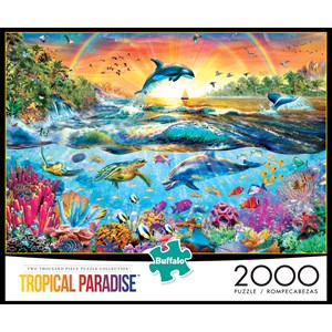 Buffalo Games (2031) - Adrian Chesterman: "Tropical Paradise" - 2000 Teile Puzzle