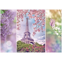 Trefl (10409) - "Frühling in Paris" - 1000 Teile Puzzle