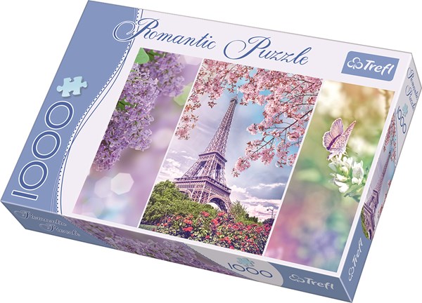 Trefl (10409) - "Frühling in Paris" - 1000 Teile Puzzle