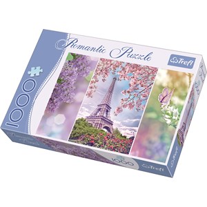 Trefl (10409) - "Frühling in Paris" - 1000 Teile Puzzle