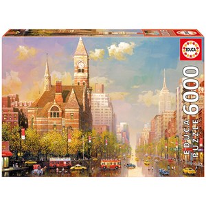 Educa (16783) - Alexander Chen: "New York Afternoon" - 6000 Teile Puzzle