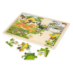 Melissa and Doug (9059) - "Pets" - 24 Teile Puzzle