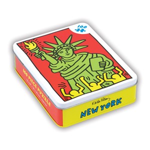 Chronicle Books / Galison - Keith Haring: "Freiheitsstatue" - 100 Teile Puzzle