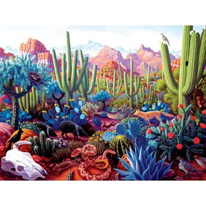 SunsOut (69936) - "Cactusland" - 1000 Teile Puzzle