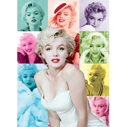 Eurographics (6000-0811) - Milton Greene: "Marilyn Monroe - Bunte Portraits" - 1000 Teile Puzzle