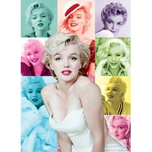 Eurographics (6000-0811) - Milton Greene: "Marilyn Monroe - Bunte Portraits" - 1000 Teile Puzzle