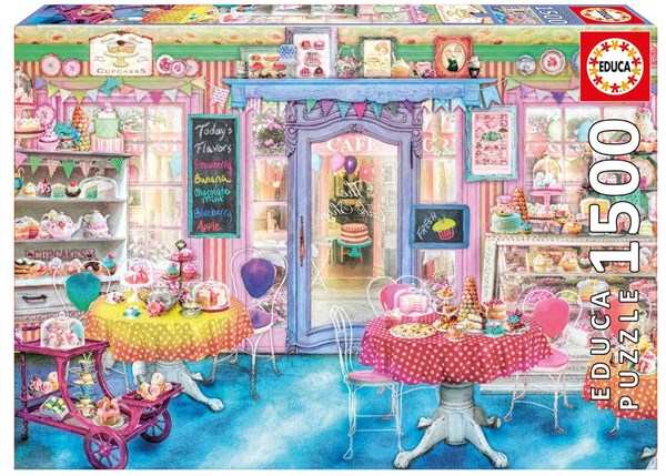 Educa (16769) - Aimee Stewart: "Cake Shop" - 1500 Teile Puzzle