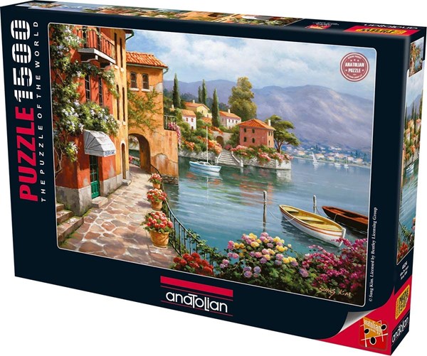 Anatolian (PER4524) - "Villa am See" - 1500 Teile Puzzle
