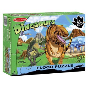 Melissa and Doug (442) - "Land of Dinosaurs" - 48 Teile Puzzle