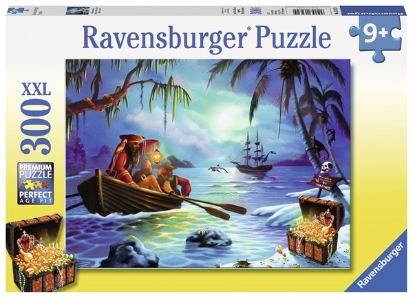 Ravensburger (13232) - Geno Peoples: "Moonlit Mission" - 300 Teile Puzzle