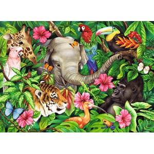 Ravensburger (09533) - Jane Maday: "Tropische Atmosphäre" - 60 Teile Puzzle