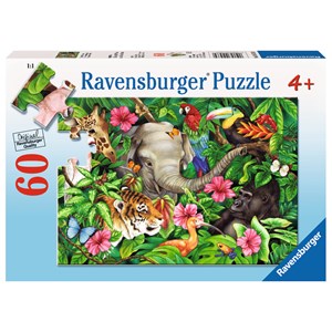 Ravensburger (09533) - Jane Maday: "Tropische Atmosphäre" - 60 Teile Puzzle