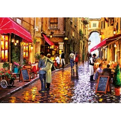 Educa (16788) - "Romantische Gasse" - 8000 Teile Puzzle