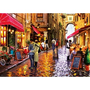 Educa (16788) - "Romantische Gasse" - 8000 Teile Puzzle