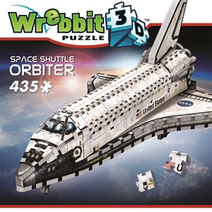 Wrebbit (W3D-1008) - "Space Shuttle, Orbiter" - 400 Teile Puzzle