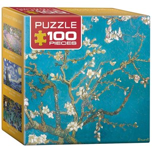 Eurographics (8104-0153) - Vincent van Gogh: "Almond Tree Branches in Bloom" - 100 Teile Puzzle