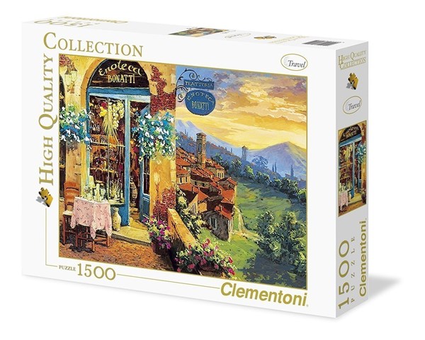 Clementoni (32552) - Viktor Shvaiko: "L'Enoteca" - 1500 Teile Puzzle