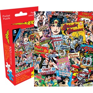 Aquarius (61108) - "DC Comics Wonder Woman (Mini)" - 100 Teile Puzzle