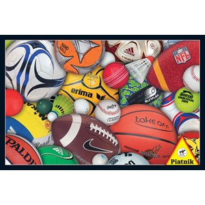 Piatnik (5690) - "Sports Balls" - 1000 Teile Puzzle