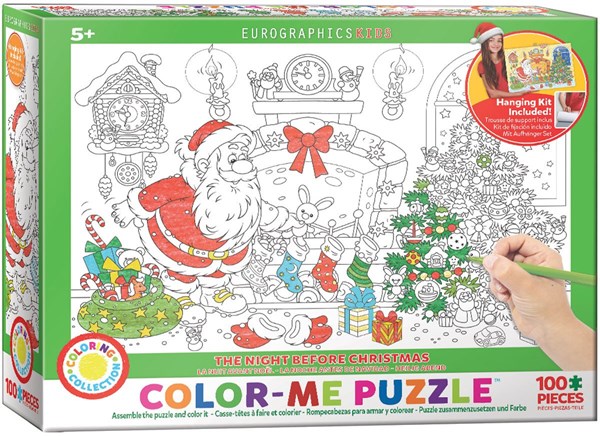 Eurographics (6111-0918) - "Heilig Abend" - 100 Teile Puzzle