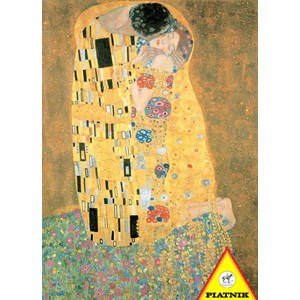 Piatnik (557545) - Gustav Klimt: "Der Kuss" - 1000 Teile Puzzle