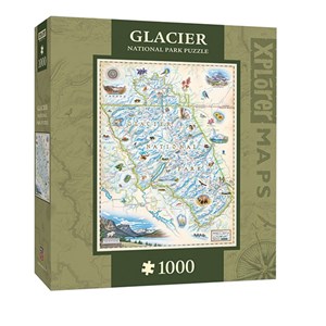 MasterPieces (71704) - Chris Robitaille: "Glacier National Park" - 1000 Teile Puzzle