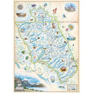 MasterPieces (71704) - Chris Robitaille: "Glacier National Park" - 1000 Teile Puzzle