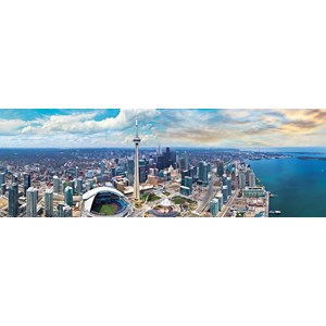 Eurographics (6010-5303) - "360° Blick auf Toronto" - 1000 Teile Puzzle