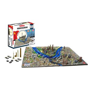 4D Cityscape (40040) - "Shanghai" - 1100 Teile Puzzle