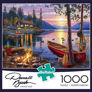 Buffalo Games (11240) - Darrell Bush: "Canoe Lake" - 1000 Teile Puzzle