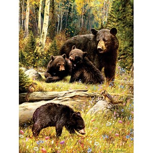 Cobble Hill (52102) - "Mit der Bärenfamilie auf der Reise" - 500 Teile Puzzle
