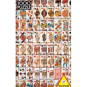 Piatnik (543746) - "Spielkarten" - 1000 Teile Puzzle