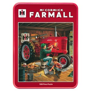 MasterPieces (71451) - "Forever Red, Farmall Tins" - 1000 Teile Puzzle