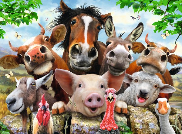 Ravensburger (13207) - Howard Robinson: "Say Cheese!" - 300 Teile Puzzle