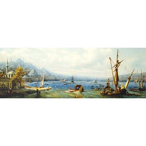 Anatolian (PER3169) - "Boote am Bosporus" - 1000 Teile Puzzle