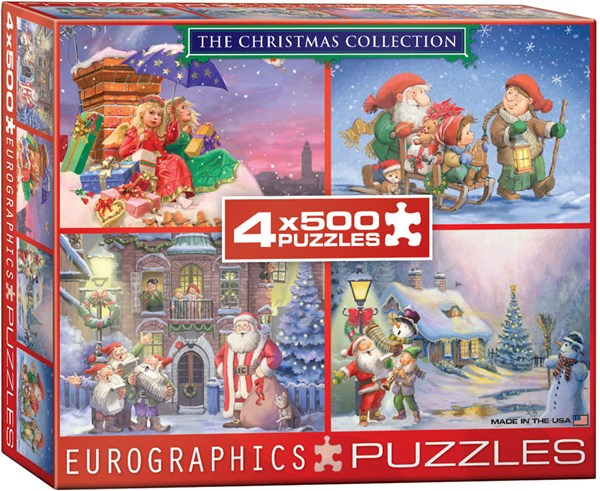 Eurographics (8904-0552) - "Weihnachts-Kollektion" - 500 Teile Puzzle