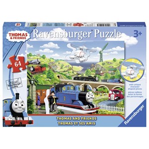 Ravensburger (05513) - "Thomas and Friends" - 64 Teile Puzzle