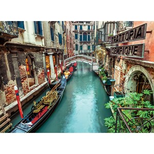 Clementoni (39328) - "Venezianischer Kanal" - 1000 Teile Puzzle