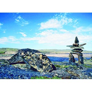 Eurographics (6000-0242) - "Inukshuk Landschaft" - 1000 Teile Puzzle