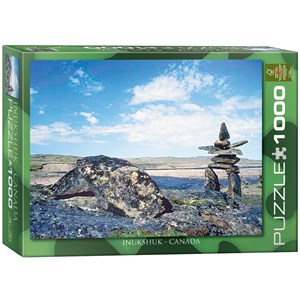 Eurographics (6000-0242) - "Inukshuk Landschaft" - 1000 Teile Puzzle