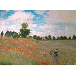 Eurographics (6000-0826) - Claude Monet: "Das Mohnfeld" - 1000 Teile Puzzle