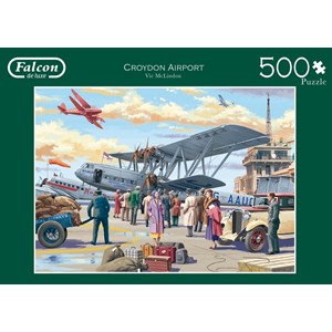 Falcon (11153) - "Croydon Flughafen" - 500 Teile Puzzle